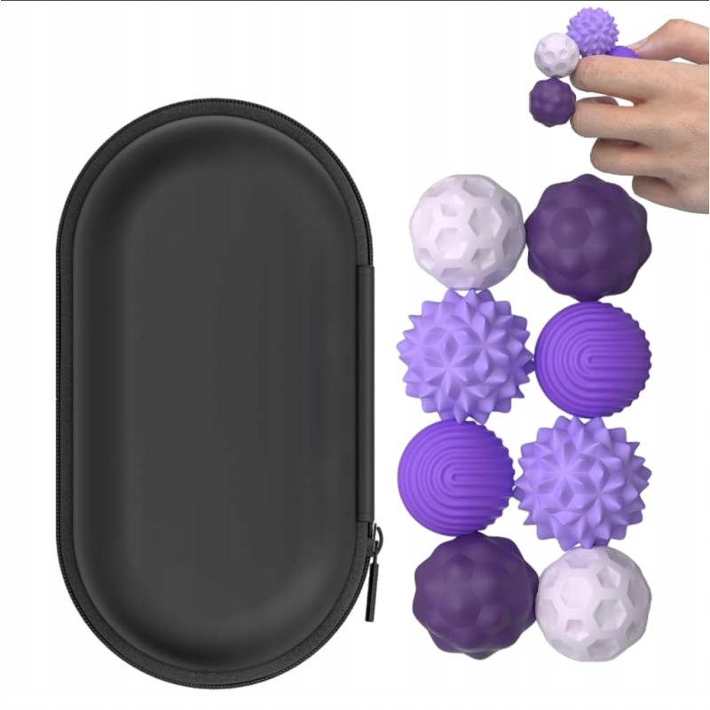 Aevorant zabawka magnetyczna fidget 8 szt silikon antystresowa sensoryczna