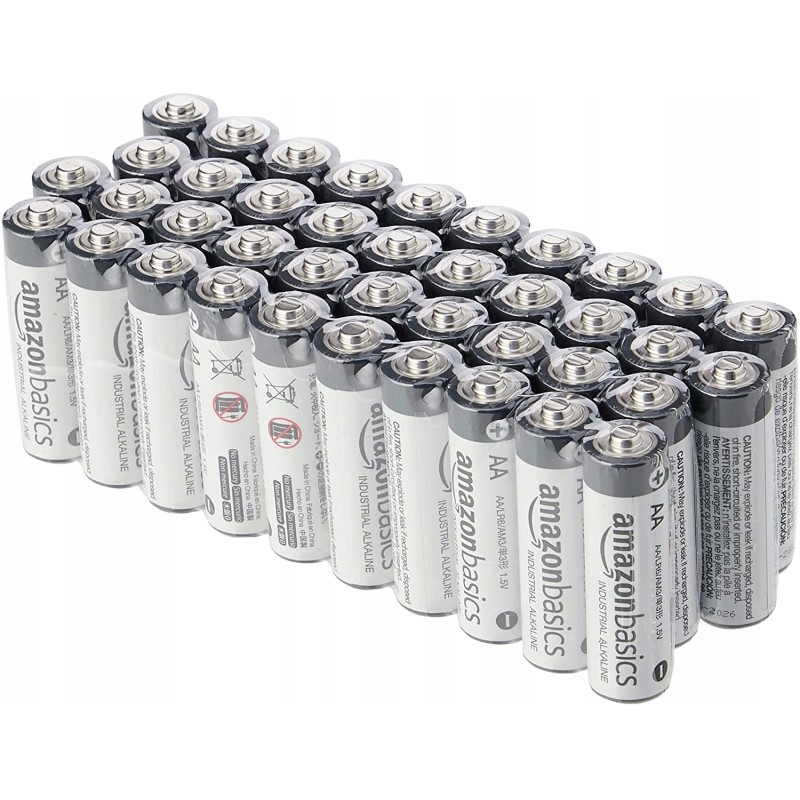 Outlet AmazonBasics baterie AAA 40 szt LR03 alkaliczne komplet uniwersalne