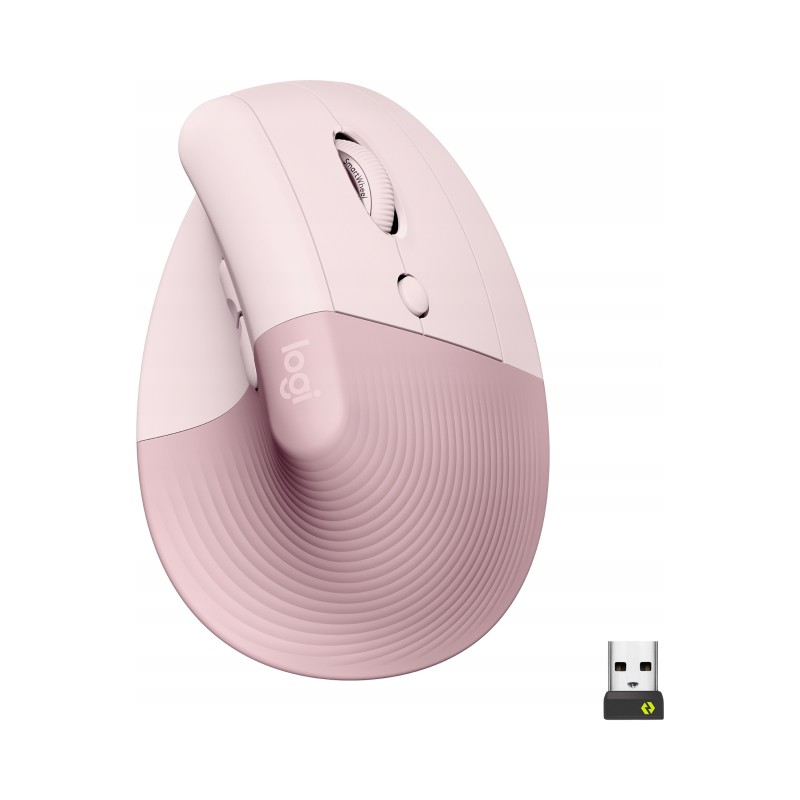 Outlet Myszka bezprzewodowa Logitech Lift różowa