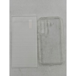 Outlet ivoler etui Galaxy S25 5G przezroczyste + 1 szt. szkło hartowane