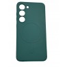 Outlet Silicone Magnetic etui Samsung Galaxy S23 zielone 14,43 x 6,93 cm