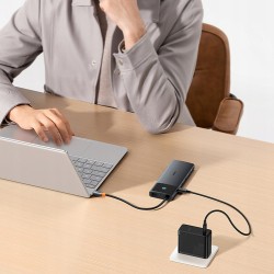 Outlet Hub USB-C Baseus Metal Gleam II 10w1 HDMI USB-A USB-C RJ45 SD/TF -