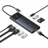 Outlet Hub USB-C Baseus Metal Gleam II 10w1 HDMI USB-A USB-C RJ45 SD/TF -
