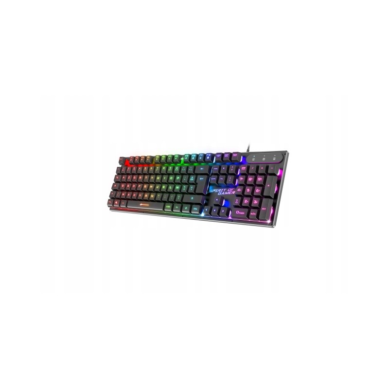 Spirit of Gamer Pro K1 klawiatura mechaniczna RGB USB QWERTZ anti-ghosting