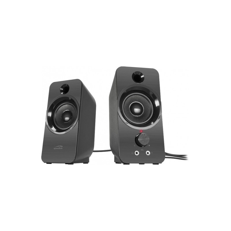 Outlet SpeedLink DAROC głośniki komputerowe 2.0 moc 12W USB jack czarne