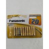 Outlet Panasonic baterie AAA LR03 R3 alkaliczne 20 szt blister 1.5V zestaw