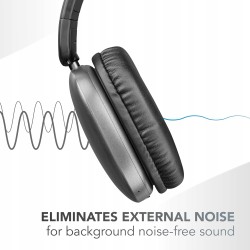 Outlet J0294 Słuchawki nauszne bezprzewodowe Music Sound MAXI3