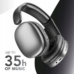 Outlet J0294 Słuchawki nauszne bezprzewodowe Music Sound MAXI3