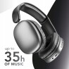 Outlet J0294 Słuchawki nauszne bezprzewodowe Music Sound MAXI3