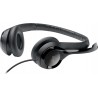 Outlet Słuchawki nauszne przewodowe z mikrofonem Logitech H390
