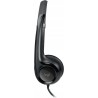 Outlet Słuchawki nauszne przewodowe z mikrofonem Logitech H390