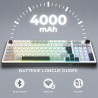 Bezprzewodowa klawiatura G-Lab KEYZ Elite 400 WG