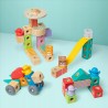 Outlet Klocki drewniane Melissa & Doug Miasto do montażu 73 el. 2+ CE