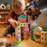Outlet Klocki drewniane Melissa & Doug Miasto do montażu 73 el. 2+ CE