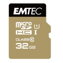 Outlet Emtec microSDHC 32GB Class 10 Gold+ karta pamięci odczyt 85MB/s SD
