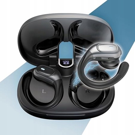 Outlet Portentum słuchawki bezprzewodowe Bluetooth douszne do biegania