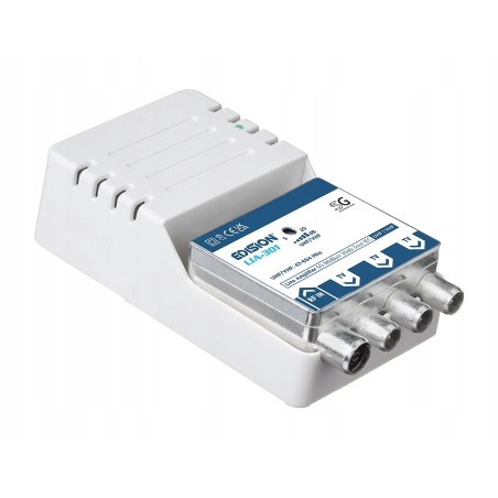 Outlet Edision LIA-301 wzmacniacz sygnału TV DVB-T LTE 20 dB 3 wyjścia