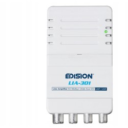 Outlet Edision LIA-301 wzmacniacz sygnału TV DVB-T LTE 20 dB 3 wyjścia