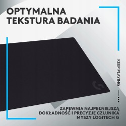 Outlet Logitech G G840 bardzo duża podkładka pod mysz gamingowa 900x400x3