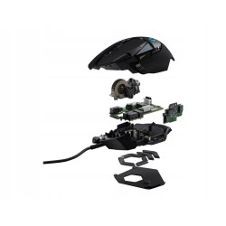 Outlet Mysz przewodowa Logitech G502 Hero optyczna gaming USB czarna