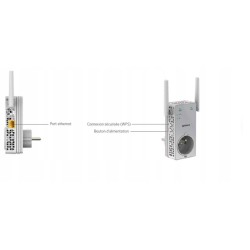 Outlet NETGEAR EX3800 WiFi Range Extender wzmacniacz