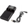 USZKODZONY Ansmann Powerline Vario X ładowarka Li-Ion Li-Po AA AAA USB LCD