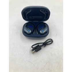 Outlet Słuchawki douszne BX27 w niebieskim etui z kompletem wymiennych
