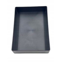 Outlet Organizer plastikowy Amazon Basics prostokątny 23.8x17x5 cm czarny