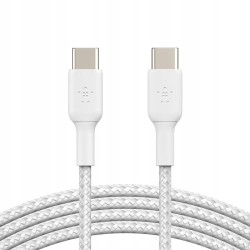 Outlet Belkin CAB004BT2MWH2PK kabel USB-C 2 m 60 W biały 2 szt USB 2.0