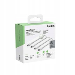 Outlet Belkin CAB004BT2MWH2PK kabel USB-C 2 m 60 W biały 2 szt USB 2.0