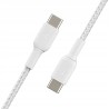 Outlet Belkin CAB004BT2MWH2PK kabel USB-C 2 m 60 W biały 2 szt USB 2.0