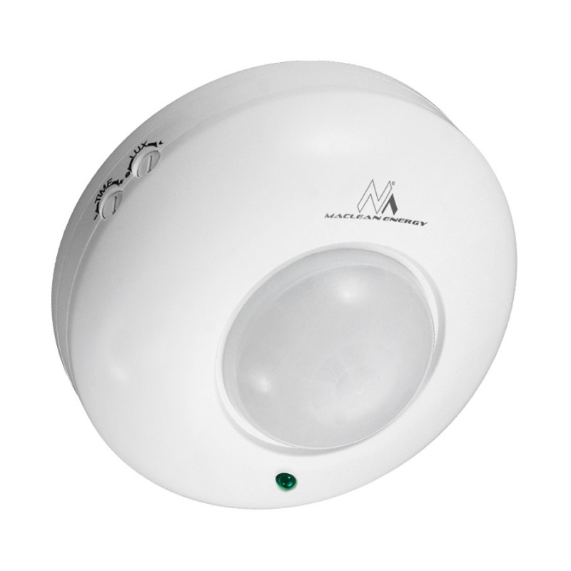 Outlet Maclean Energy MCE19 czujnik ruchu PIR sufitowy 1200W 360 zasięg 6m