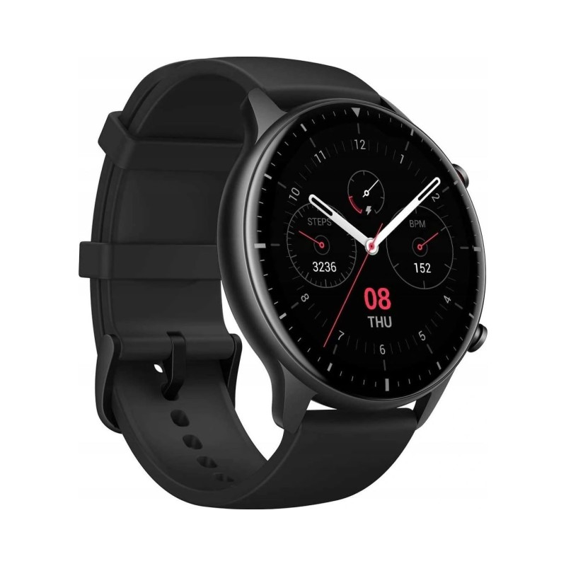 USZKODZONY Amazfit GTR 2 Sport smartwatch AMOLED Bluetooth GPS czarny OPIS
