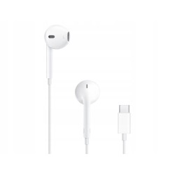 Outlet Słuchawki przewodowe douszne Apple EarPods (USB-C) białe do iPhone,