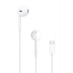Outlet Słuchawki przewodowe douszne Apple EarPods (USB-C) białe do iPhone,