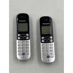 Outlet Panasonic KX-TG6822GB telefon bezprzewodowy sekretarka 2 słuchawki