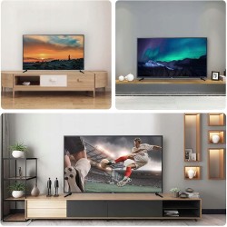Outlet Uniwersalny stojak pod telewizor czarny