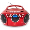 Outlet Kärcher RR 5042-R radioodtwarzacz CD FM przenośny stereo czerwony