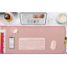 Outlet Podkładka pod mysz Logitech różowa kauczuk naturalny 70x30 cm