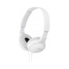 Outlet Słuchawki przewodowe Sony MDR-ZX110 Nauszne Białe