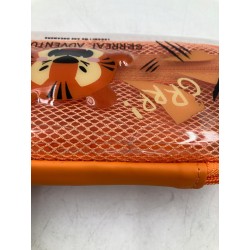Outlet Piórnik rozkładany pojedynczy Legami Motyw Tygrys 3D pomarańczowy