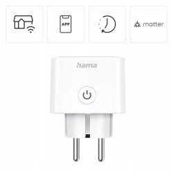 Outlet Gniazdo Elektryczne Hama biały