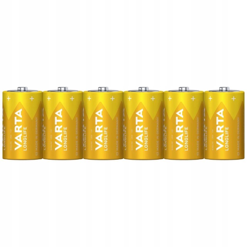 Bateria alkaliczna Varta D (R20) 6 szt.