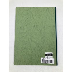Outlet Clairefontaine Notatnik A4 192 strony w linie, zielona okładka
