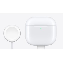 Outlet Słuchawki bezprzewodowe douszne Apple AirPods 4 ANC Bluetooth białe