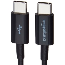 AmazonBasics kabel USB C na USB C 5V 0.9 m czarney