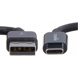 AmazonBasics kabel USB C na USB C 5V 0.9 m czarney
