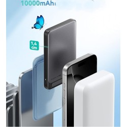 Outlet Magnetyczny Powerbank INIU 10000 mAh czarny USB-C 45W Szary
