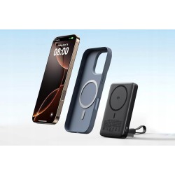 Outlet Magnetyczny Powerbank INIU 10000 mAh czarny USB-C 45W Szary