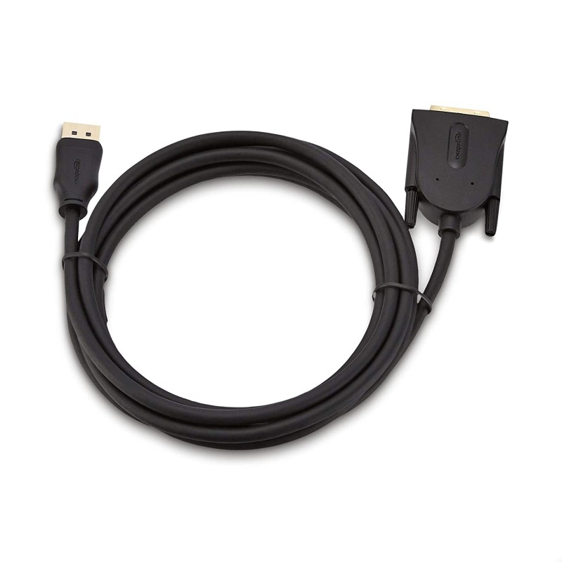 Outlet Kabel połączeniowy AmazonBasics DisplayPort na DVI dł. kabla 1,8 m
